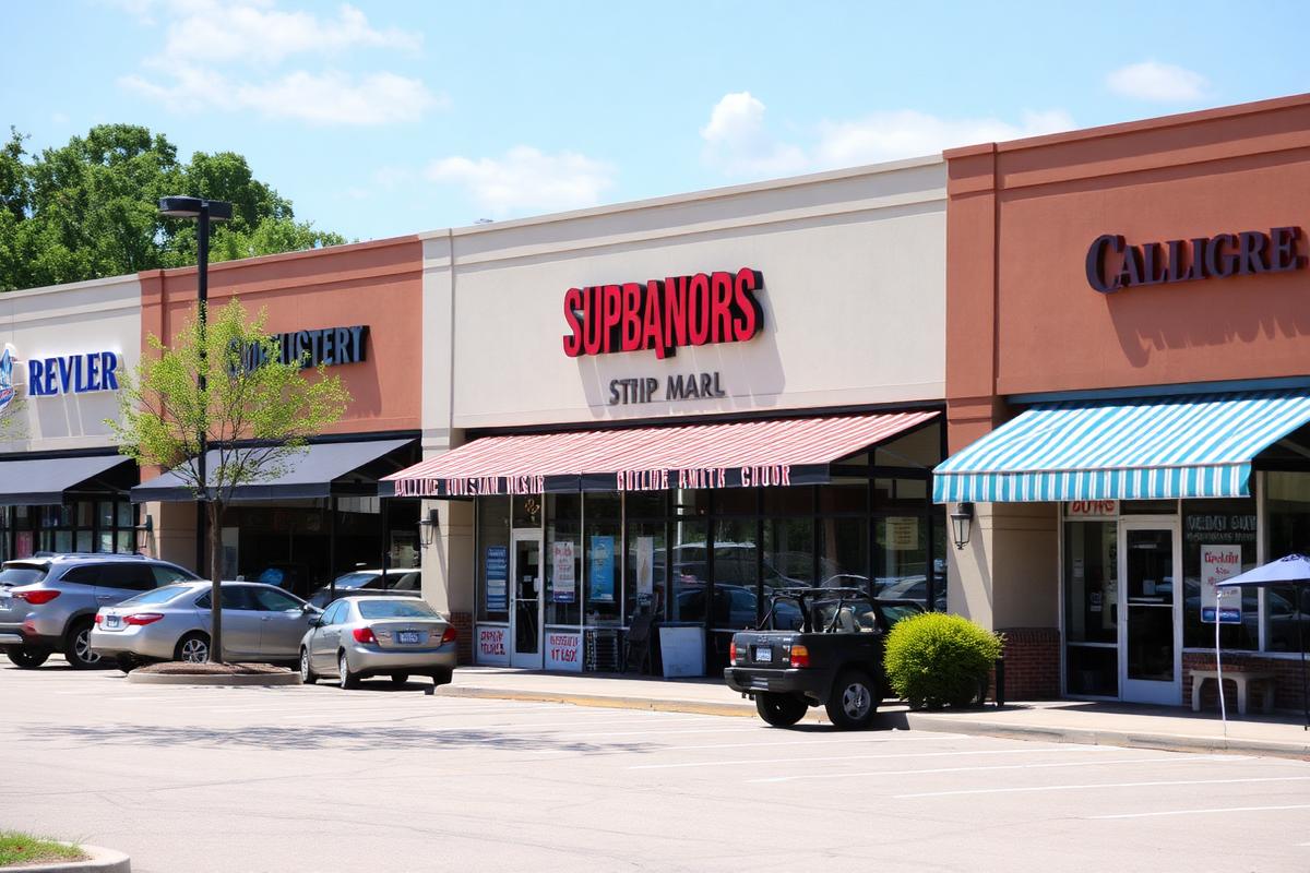 Suburban Retail Strip